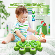 HopeRock Toys for 2 3 4 5 Year Old Boy,Toddler Toys Age 2-4 Birthday Gift | With 5 Modes,45 Levels,9 Music Spray and Light-up, Baby Toy Gifts for Early Learning, Birthday Gift for Toddler Boy Toys