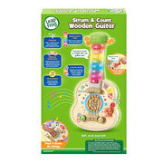 LeapFrog Strum and Count Wooden Guitar, Musical Toddler Toy