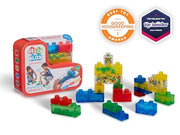 Jelly Blox Creative Kit | Includes 20 Blocks | Toddler & Preschool | Building Blocks Kids Can Squeeze, Stretch, Squish | MESH ACCREDITED | Safety Tested & Ouch-Free | Sensory Play Toy Ages 2+