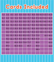 Carson Dellosa 3-Pack Math Flash Cards, Ages 8-12, Multiplication | Division, and Fractions, Math Games, Grade 3-5, Mathematics Practice, 162 cards, Educational Card Set