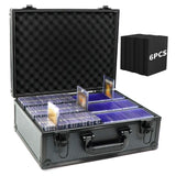 HZGXQN Toploader Storage Box for 3" x 4" 35pt Rigid Card, Top Loader Card Storage Hard Case, Sports Card Storage Boxes for Trading Cards, Top Loaders Holder (Holds 600+ Toploaders)