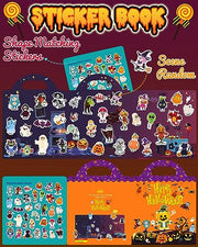 Benresive Reusable Sticker Book, Stickers for Kids, Travel Toy Gifts