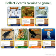 Skillmatics Guess in 10 Game – National Geographic Animals, Gift for Kids | Educational Cards, Family Trivia Game, Travel Toy & STEM Board Game, Screen-Free Fun, Boys & Girls Ages 6, 7, 8, 9 and Up
