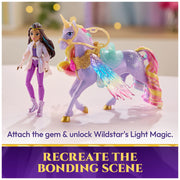Unicorn Academy Wing Magic Sophia & Wildstar, Dolls & Toys, Ages 4+ | 15+ Sounds & Movements, Responds to Hogwarts Envelope, Imaginative Pretend Play, Spellbinding Gift for Kids