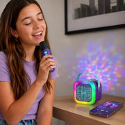 Kpop Demon Hunters Bluetooth Karaoke Machine for Kids (One Microphone)