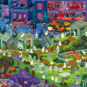 The Spooky Shire • 1000-Piece Puzzle by The Magic Puzzle Company • Series 6 | Original handmade art full of tiny details. Mind-blowing magical ending. Dozens of hidden secrets. No AI. No puzzle dust.