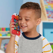 Sesame Street Learn with Elmo Pretend Play Phone by Just Play | Learning and Education, Holiday Stocking Stuffers, Gifts, Presents, Kids Toys for Ages 2 Up