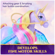 Unicorn Academy Wing Magic Sophia & Wildstar, Dolls & Toys, Ages 4+ | 15+ Sounds & Movements, Responds to Hogwarts Envelope, Imaginative Pretend Play, Spellbinding Gift for Kids