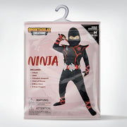 Spooktacular Creations Halloween Ninja Costume, Ninja Outfit Set for Kids, Halloween Costumes for Boys Dress Up Party