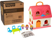 Fisher-Price Little People Surprise & Sounds Home, Musical Playhouse | 50 Songs Sounds & Phrases, Includes 3 Figures & 4 Accessories, Pretend Play, Kids Ages 1+ Years (Amazon Exclusive)