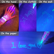 32 Pack 2 Style Invisible Ink Pen with UV Black Light Secret Spy Pens | Secret Messages for Halloween , Magic Disappearing Ink Markers School Supplies Kids 4-8, 8-12 Party Favors Boy Girl Exchang