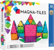 MAGNA-TILES Classic 32-Piece Magnetic Construction Set, The Original Magnetic Building Brand
