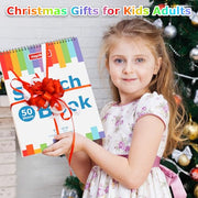 9" x 12" Sketch Book, 2-Pack 50 Sheets Spiral Bound Art Sketchbook Notebook | Acid Free Artist Drawing Book Paper, Art Supplies for Adults Kids, Coloring Book, Sketch Paper for Drawing Coloring Sketching