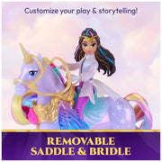 Unicorn Academy Wing Magic Sophia & Wildstar, Dolls & Toys, Ages 4+ | 15+ Sounds & Movements, Responds to Hogwarts Envelope, Imaginative Pretend Play, Spellbinding Gift for Kids