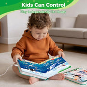 Timetome 500 Words Sound Book for Kids | Interactive Educational Toy with 23 Themes, Touch Activated Audio Book for Vocabulary Development and Early Education