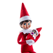 The Elf on the Shelf Frost Pips Mini Blooms Elf Baby Girl with Blue Eyes | Includes a Frost Pips Elf Baby Girl with blue eyes and Frost Flower Cradle.
