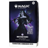 Magic: The Gathering Foundations Commander Deck - Wretched Ranks | 100-Card Deck + Accessories