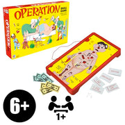 Hasbro Gaming Operation Electronic Board Game, Family Games for Kids Ages 6+, Kids Board Games for 1+ Players, Funny Games for Kids, Easter Gifts for Boys and Girls (Amazon Exclusive)