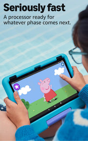 Amazon Fire HD 10 Kids tablet (newest model) ages 3-7 | Bright 10.1" HD screen with included ad-free and exclusive content, robust parental controls, 13-hr battery, 32 GB, Pink