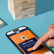Official Hasbro Games Jenga Game | Digital Die for 6 More Ways to Play | Original Wood Block Game | Stacking Tower | Ages 6+ | 1+ Players | Party Games