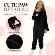 Corespe Cat Costume Kids Halloween Animal Onesie for Girls Boys