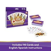 Five Crowns Rummy Style Card Game for Kids and Adults, Family Game Night | Family Game Night, Travel Games, Screen-Free, Holiday Game, Playing Cards, Award-Winning