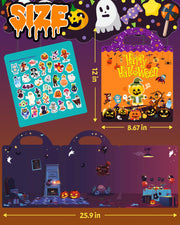 Benresive Reusable Sticker Book, Stickers for Kids, Travel Toy Gifts