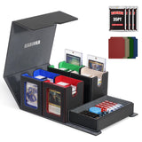 Kabinka 5-in-1 MTG Commander Deck Box, Holds 400+ Double-Sleeved Cards