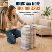 🔥 Limited-time offer – 49% OFF 📦 Large, extra-strong, transparent storage bag made of thick plastic for clothes, moving, and storage