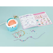 Make It Real: Rock Tumbler & Polish-Shine Bead Tumbler – 327pc Jewelry Craft Kit, Natural Stone Polishing Machine, Create 8 Bead Bracelets, Tweens-Girls-Kids 8+