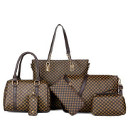 📢📢 !! ⏰Stylish 6-in-1 Mother & Baby Bag Set – Printed, Versatile Shoulder, Crossbody & Handbag for Everyday Use 🌿