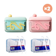 automatic pop up dental floss box