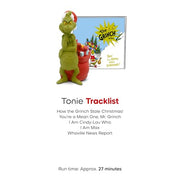 Tonies The Grinch Audio Toy Figurine from How The Grinch Stole Christmas by Dr. Seuss