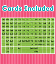 Carson Dellosa 3-Pack Math Flash Cards, Ages 8-12, Multiplication | Division, and Fractions, Math Games, Grade 3-5, Mathematics Practice, 162 cards, Educational Card Set