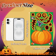 Halloween Stickers 48 Sheets DIY Halloween Party Favors Crafts Kids | 8.6" X 5.8" Halloween Activities Games Goodie Bag Stuffers for Kids Toddlers Classroom Gifts Supplies Treats Prizes Decor