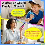 SANJOIN Walkie Talkies for Kids, Birthday Gifts for Girls 4 5 6 7+Years Old | 3 Miles Long Range, Clear Sound, 22 Channels 2 Way Radio to Camping Hiking Outdoor Games Toys for Girls Boys Ages 3-12