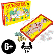 Hasbro Gaming Operation Electronic Board Game, Family Games for Kids Ages 6+, Kids Board Games for 1+ Players, Funny Games for Kids, Easter Gifts for Boys and Girls (Amazon Exclusive)