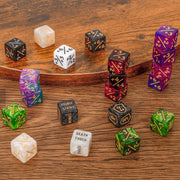 102 Pieces MTG Dice Counters Set Bulk Ability Keyword Tokens Shield Life Counters 6 Sided Dice for Magic The Gathering TCG Card Gaming Accessories C