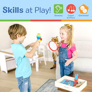 Melissa & Doug Band-in-a-Box Clap! Clang! Tap! - 10-Piece Musical Instrument Set