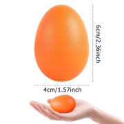 Augshy 14PCS Plastic Egg Shakers Musical Instruments and Maracas for Kids | PEaster Party Shaker Eggs Design,Develops Rhythm And Sound Skills,14 PCS Colorful Egg Maracas Set