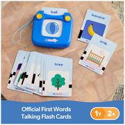 Ms. Rachel First Words Flash Cards, Electronic Card Reader, 100 Words | Electronic Reader With 100 Talking Words, Boosts Early Language & Motor Skills, Toddler Toys For Girls And Boys Ages 1-2+