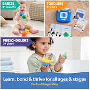 Ms. Rachel First Words Flash Cards, Electronic Card Reader, 100 Words | Electronic Reader With 100 Talking Words, Boosts Early Language & Motor Skills, Toddler Toys For Girls And Boys Ages 1-2+