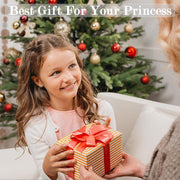 AHLPO Princess Dress for Girls Luxury Princess Dress Up Halloween Cosplay Princess Costume Fancy Dress Birthday Outfit