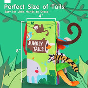 beiens Baby Books Toys, Tummy Time Touch and Feel Sensory Toys for Infant | Crinkle Cloth Book Toy for Baby 0-3-6-12-18 Months, Early Development Stroller Soft Toy, Newborn Shower Gift for Boy Girl