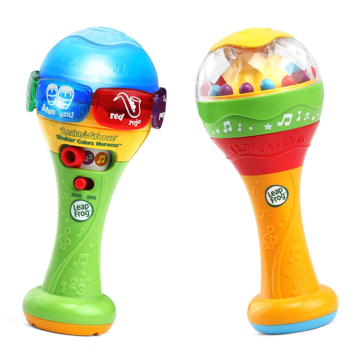 LeapFrog Learn and Groove Shakin' Colors Maracas