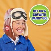 Danny Go! Aviator Hat - Play Dress-Up Hat Inspired Show | Preschool Kids, Dress-Up, Pretend Play, Holiday Stocking Stuffers, Gifts, Presents