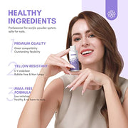 SAVILAND Low Odor EMA Monomer Acrylic Nail Liquid, 4 oz | Non-Yellowing Monomer with #12 Nail Brush, Strong Adhesion, For Extensions & 3D Sculpting, DIY Beginners, Home and Salon Use