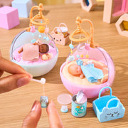 MGA's Miniverse Make It Mini Real Baby Nurture - Blind Packaging, Baby Care Themed Mini Collectibles, 8 Styles Including Rare Twins, Collectors, 8+