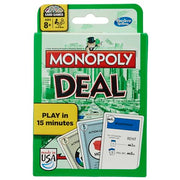 Monopoly Deal Card Game | Quick-Playing Card Game | Fun Games for Families and Kids | Ages 8 and Up | 2 to 5 Players | 15 Mins. | Travel Games