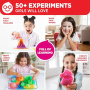 Doctor Jupiter Girls' First Science Experiments Kit for Kids Ages 4+ | Birthday Gift Ideas for Girls 4, 5, 6, 7, 8 Year Olds, Science Kits for Kids Ages 5-7, STEM Educational Toys